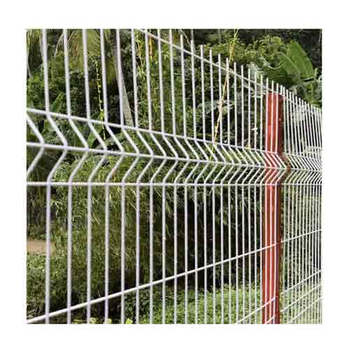 Factory supply curved welded wire mesh panel fence Panel for farm backyard playground